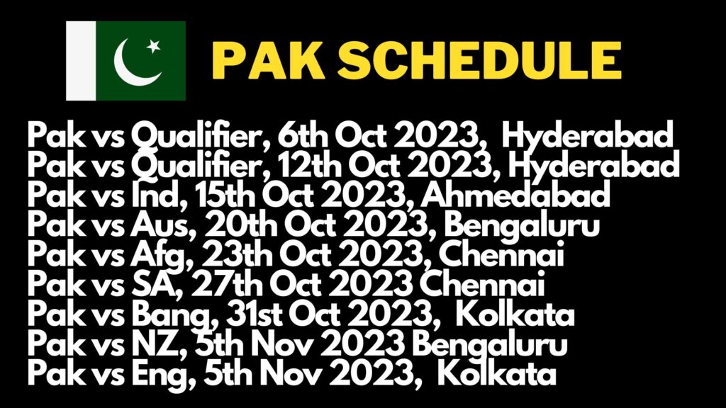 ODI World Cup News: Team India and Pakistan's Thrilling Schedule Breakdown