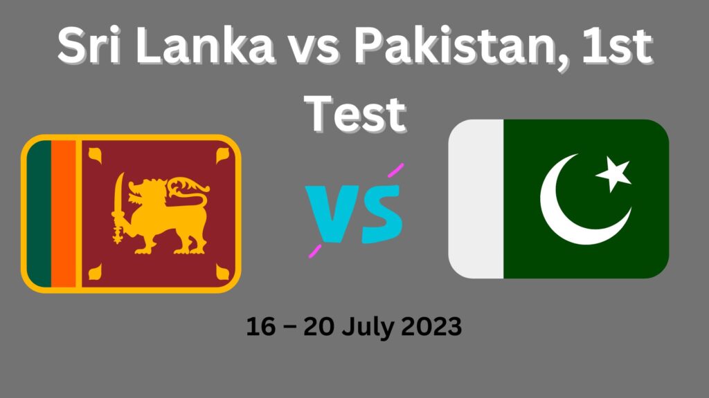 Sri Lanka vs Pakistan, 1st Test Dream11 Prediction, IPL Fantasy Cricket, Team squad, Pitch Report