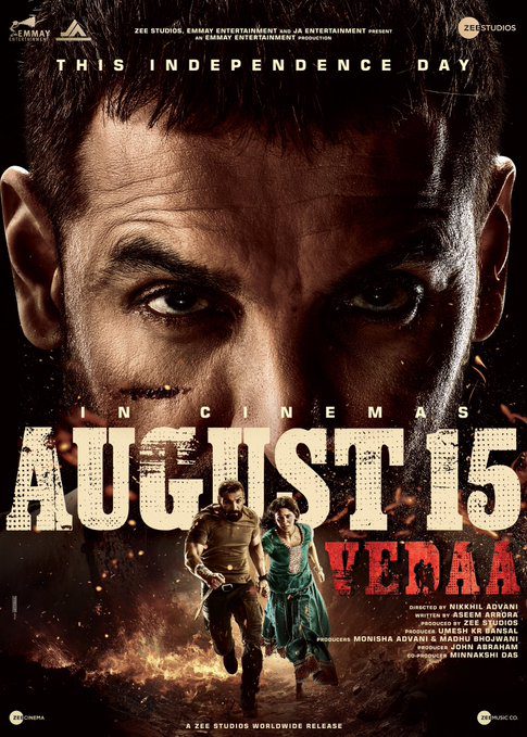 John Abraham's upcoming film 'Vedaa' will be competing against 'Pushpa 2' and 'Singham Again' at the box office.