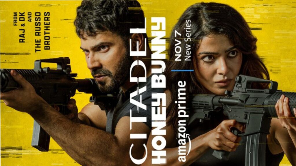 Citadel: Honey Bunny release date: The teaser of Varun-Samantha's series came with a cool poster