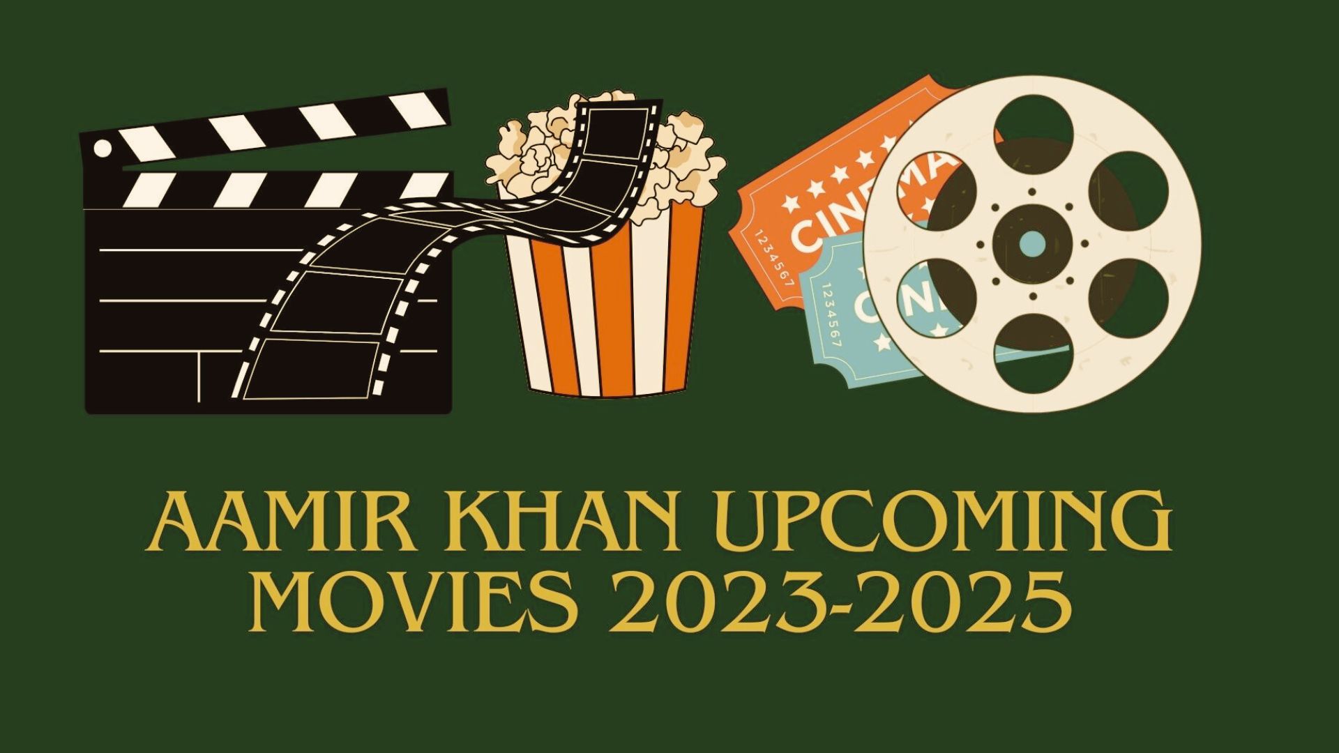 Stay updated with Aamir Khan's upcoming movies from 2023 to 2025 on our website.