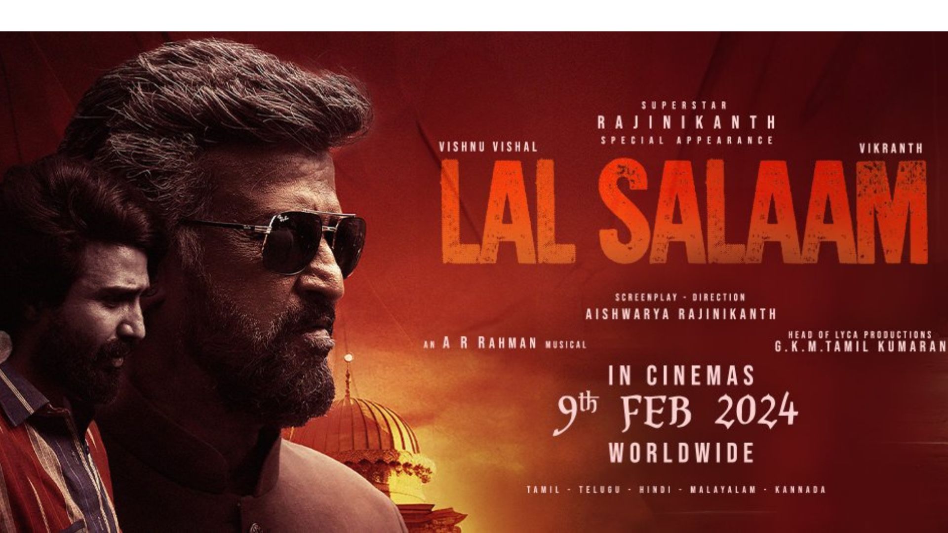 Lal Salaam trailer: Kapil Dev and Rajinikanth will be appearing together, with Kapil Dev making his cameo appearance