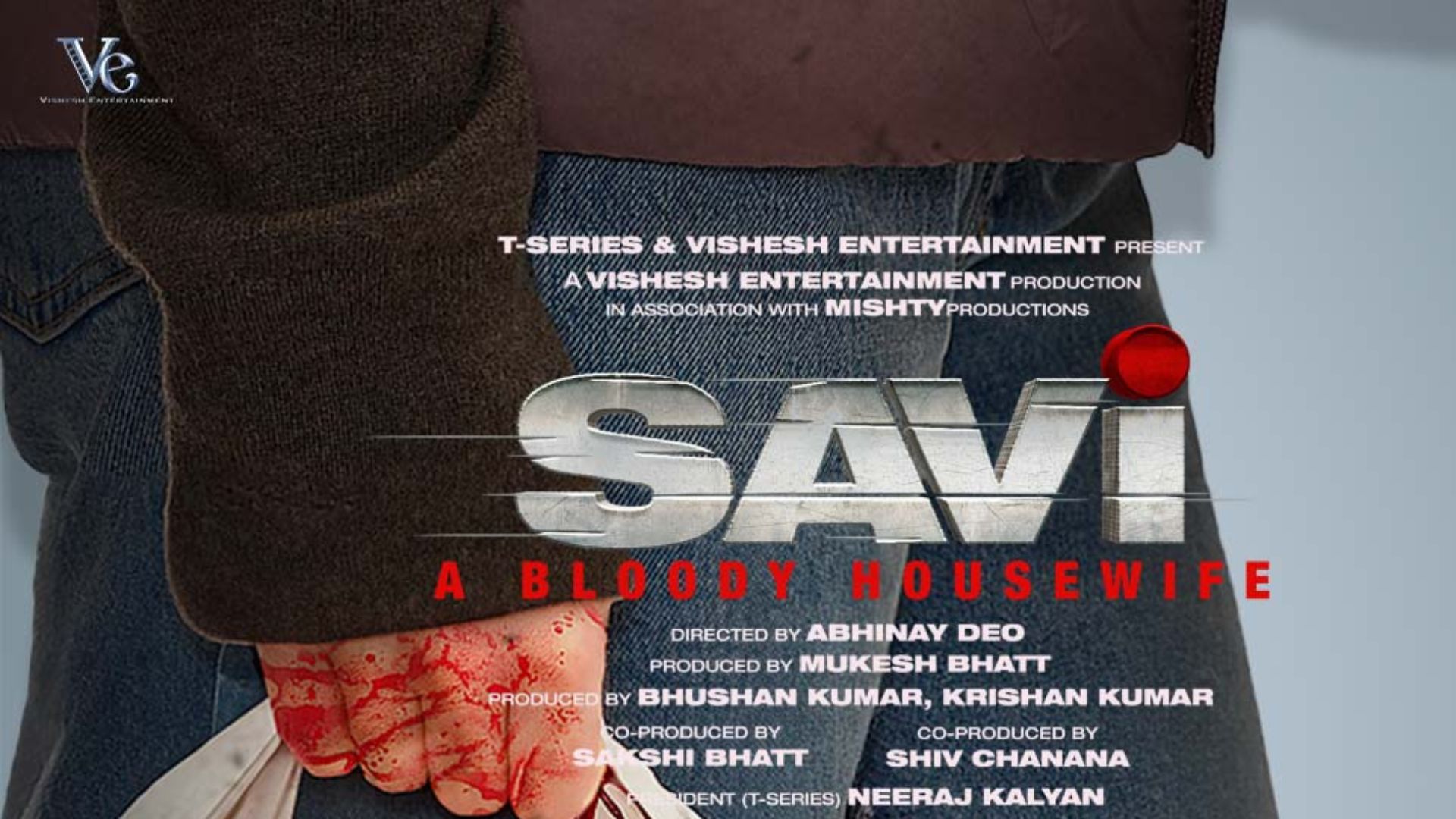 The suspense surrounding Divya Khosla's 'Savi: A Bloody Housewife' has been further heightened by the teaser directed by Abhinay Deo.