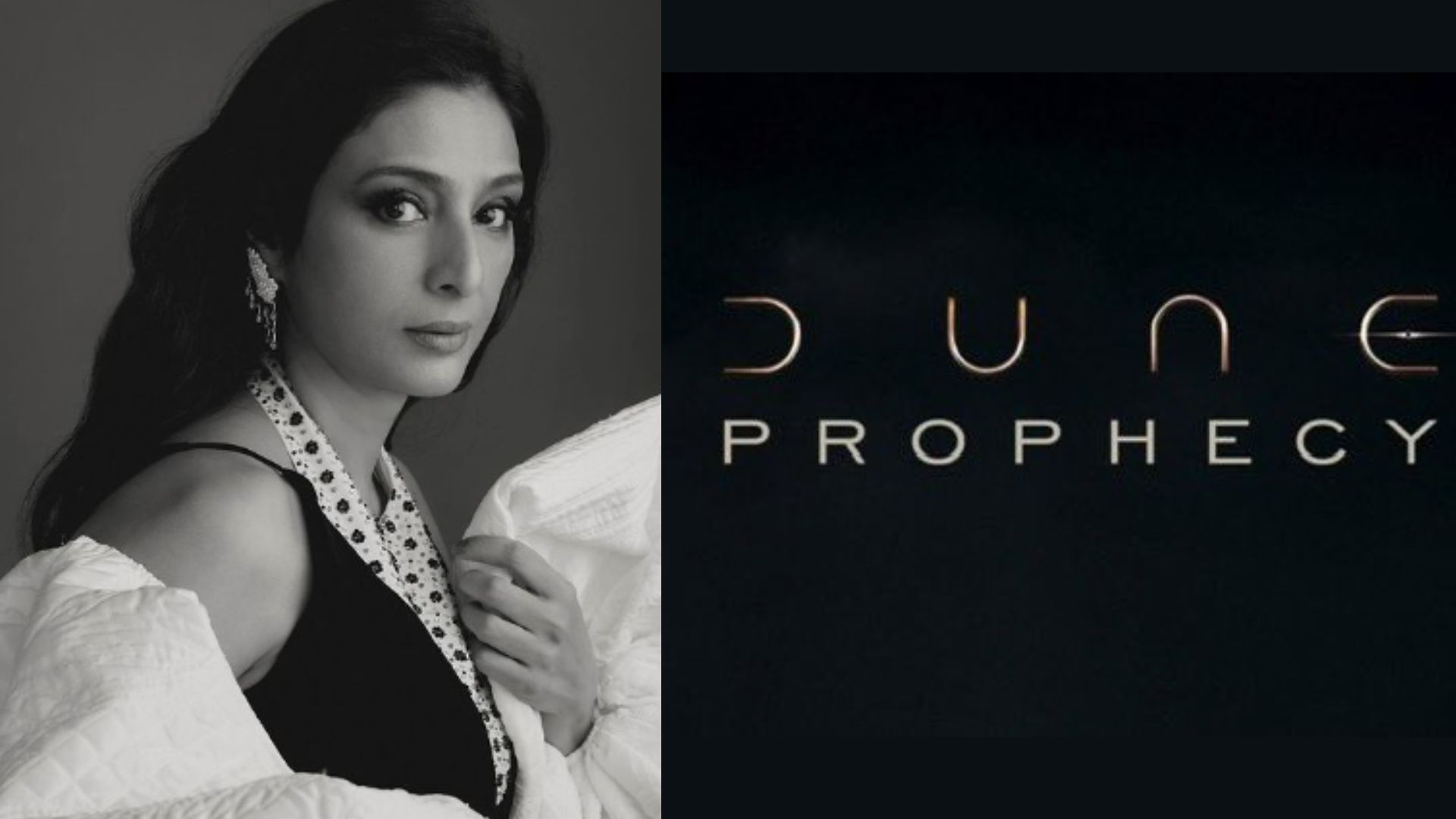 Tabu has been added to the ensemble cast of the prequel series Dune: Prophecy.
