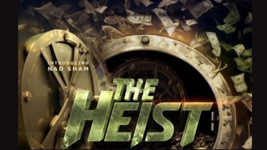 The initial glimpse of the poster for 'THE HEIST' has been unveiled