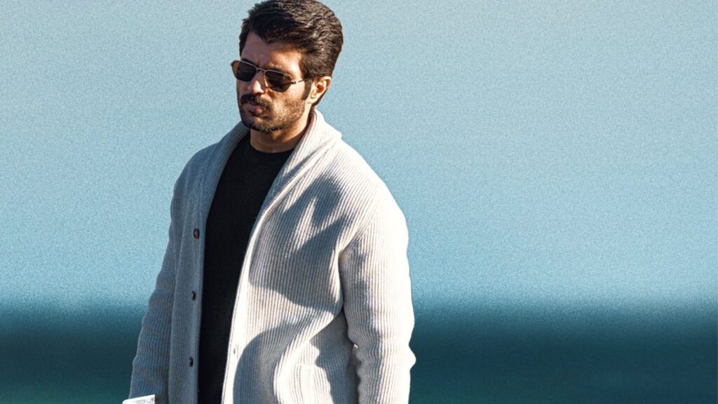 Picture of Vijay Deverakonda that was leaked from the VD12 set