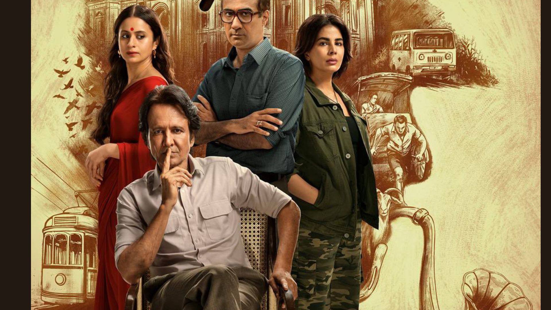 The Hindi series "Shekhar Home," inspired by Sherlock Holmes, is now streaming on JioCinema